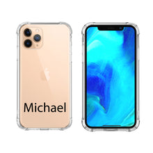 Load image into Gallery viewer, Standard Font on Clear Case