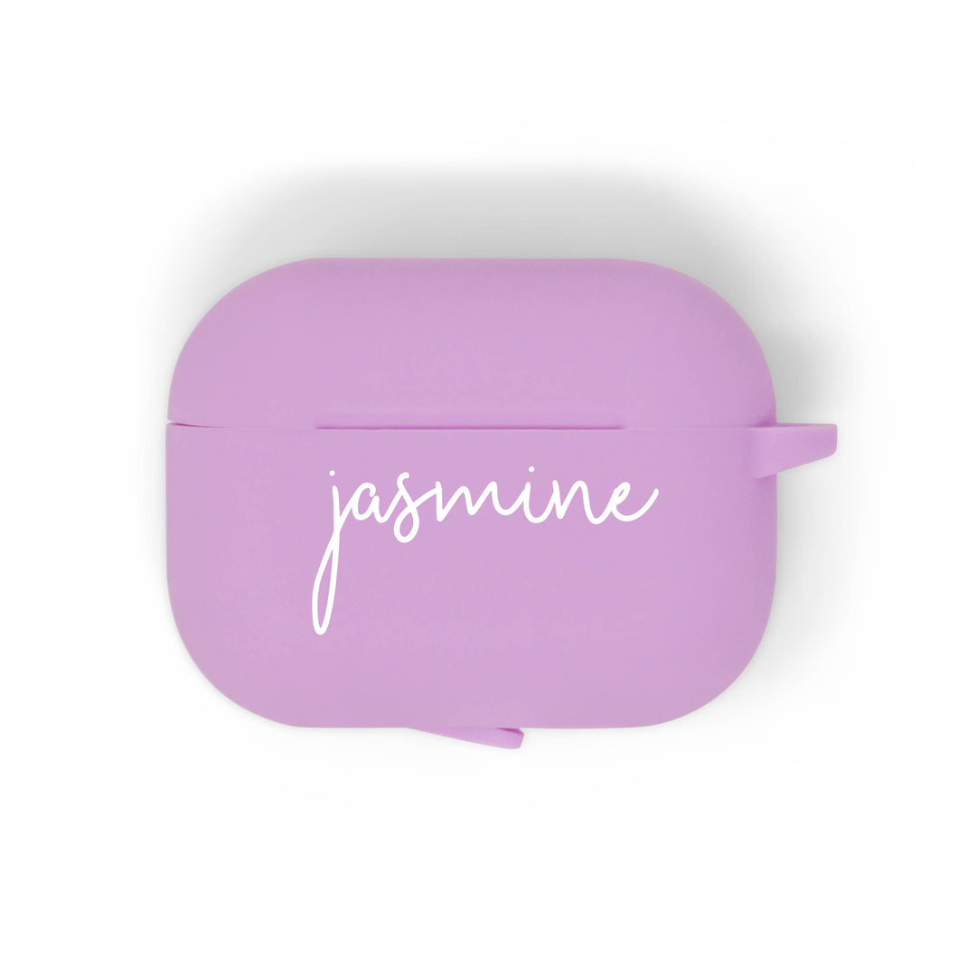 Purple Silicone Airpods Pro Case